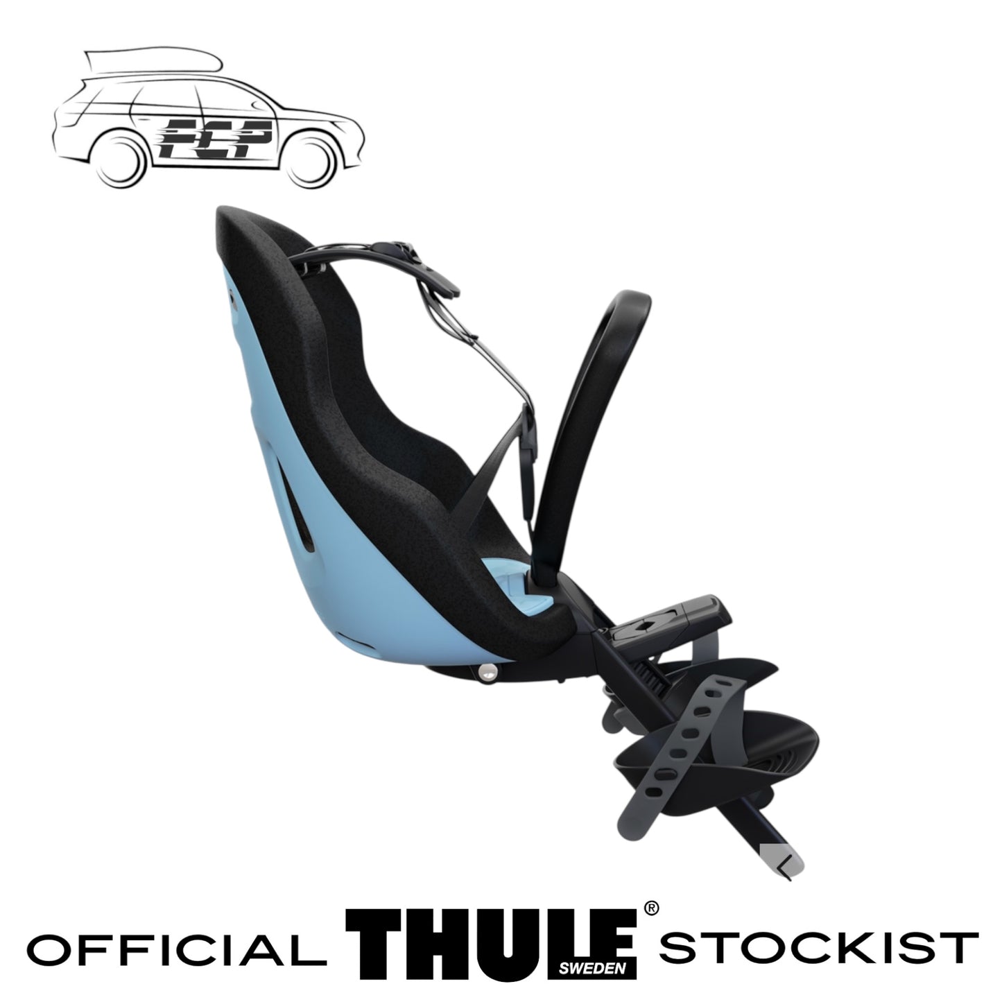 Thule Yepp Nexxt 2 Mini Front Mount Child Bike Seta Aquamarine