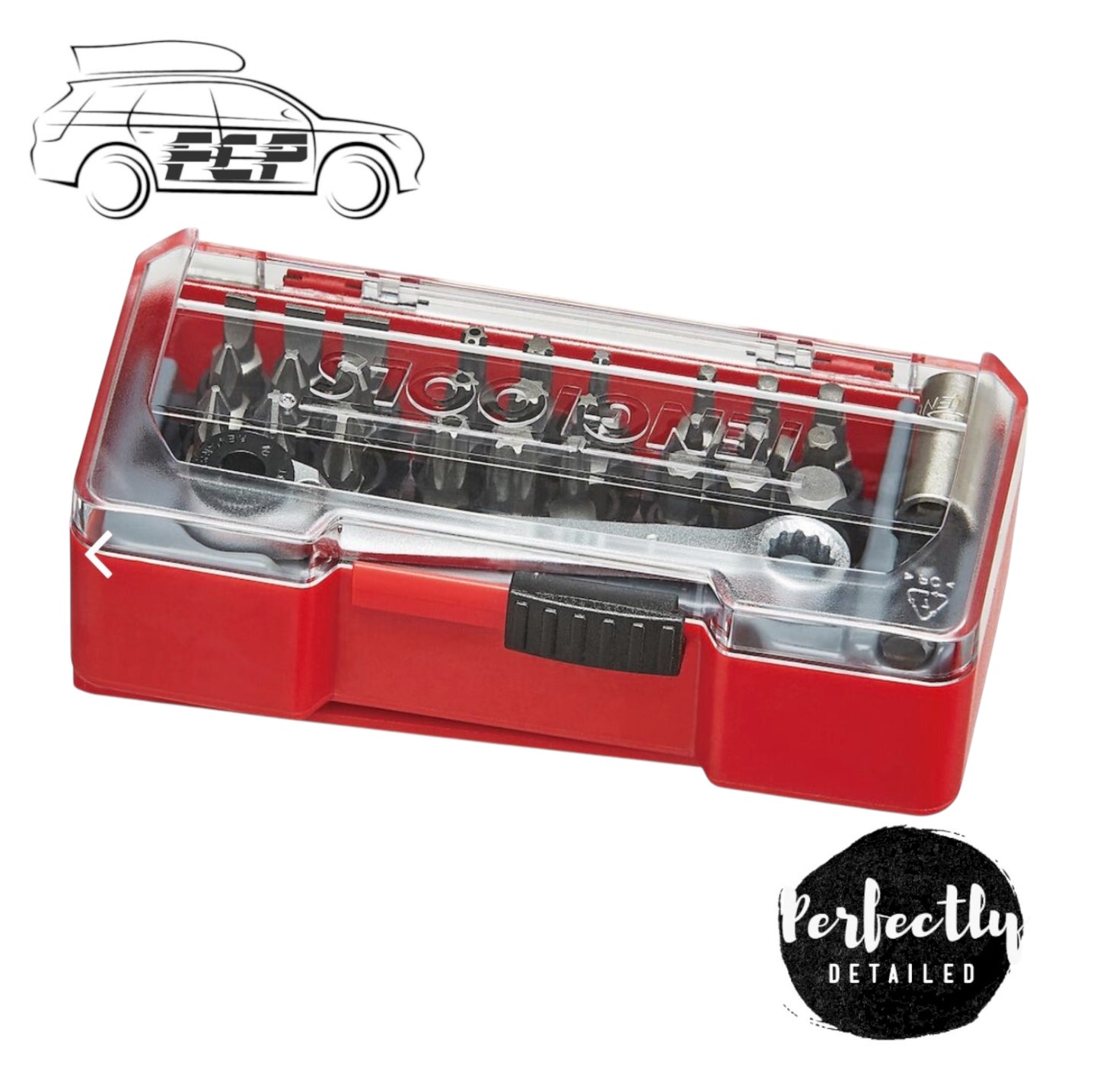 Teng Tools 29pc Bit Set with Belt Clip TJ1429