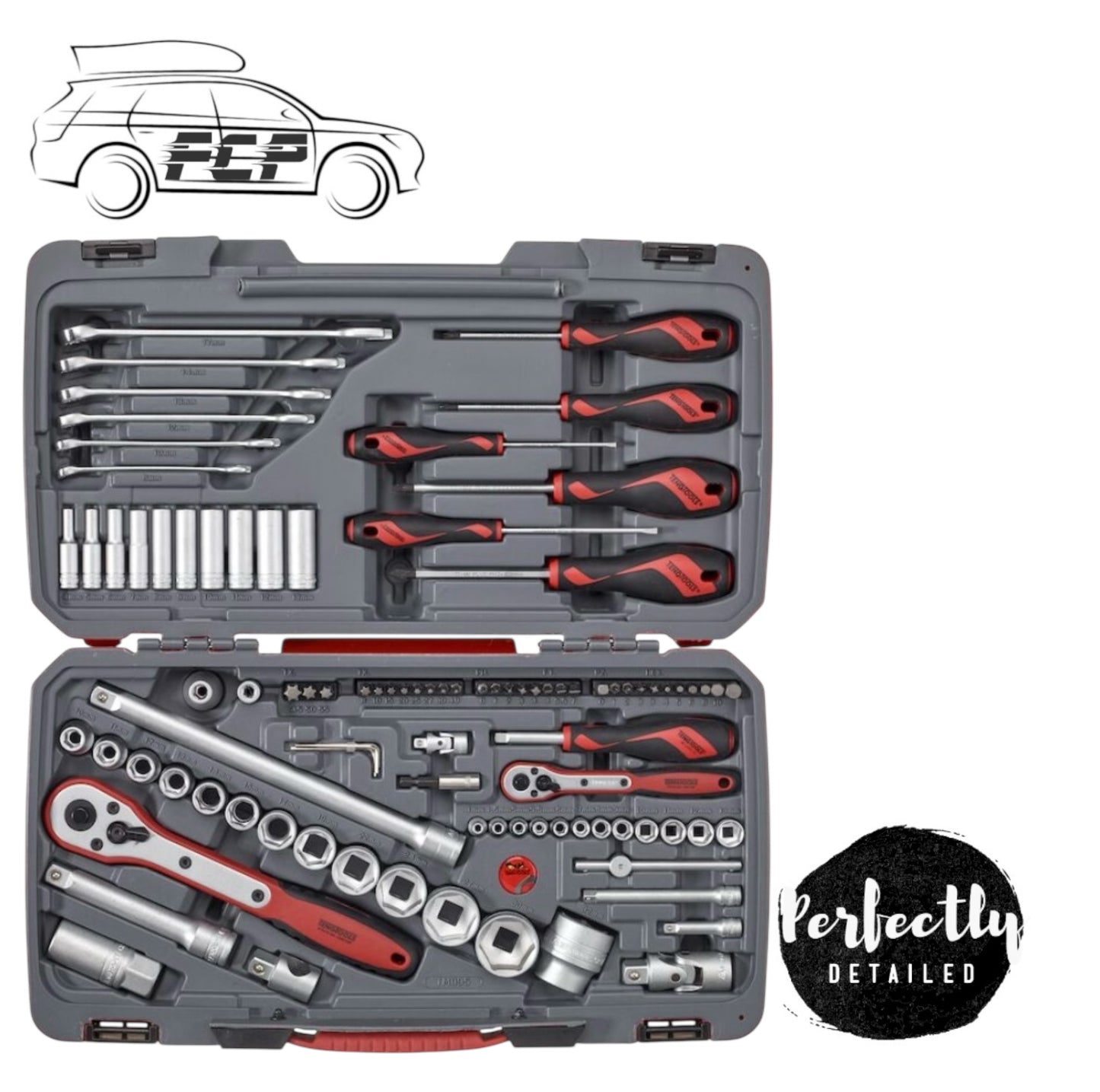 Teng Tools Mecca Pro 95pc 1/4" & 1/2" Socket & Tool Set