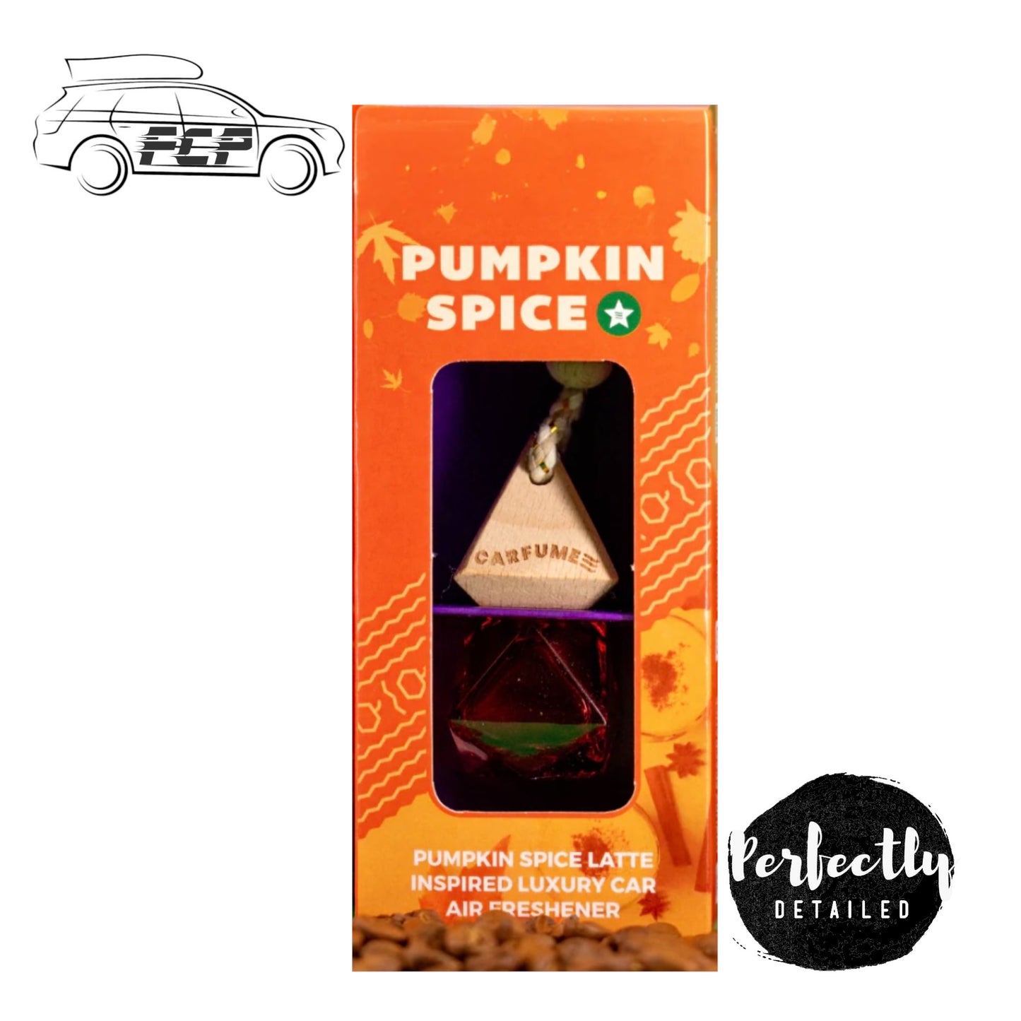 Carfume Car Air Freshener PUMPKIN SPICE Diffuser