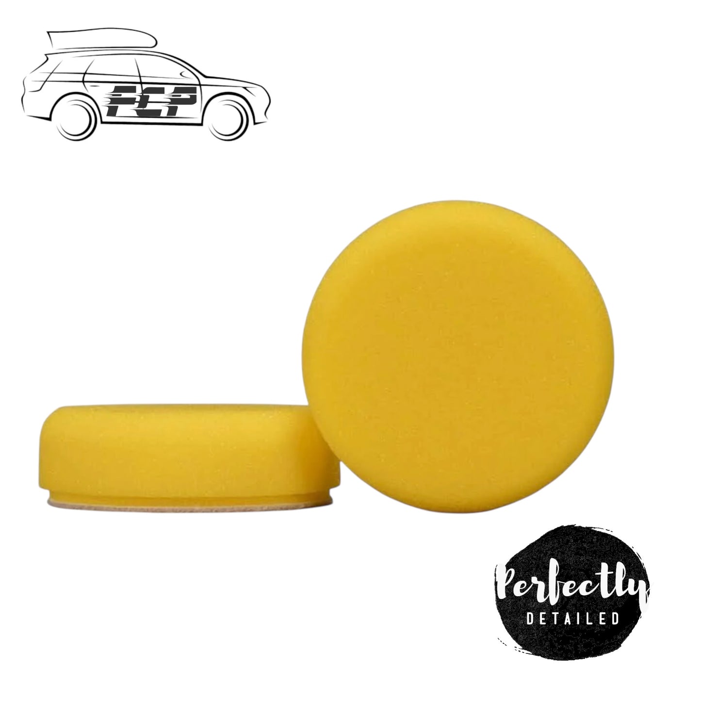 Auto Finesse Polishing Spot Pad No 2 Yellow