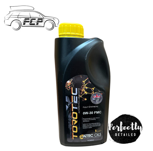Aztec Oils TOROTEC 0W-30 FMC Fully Synthetic Engine Oil ACEA C2 1L