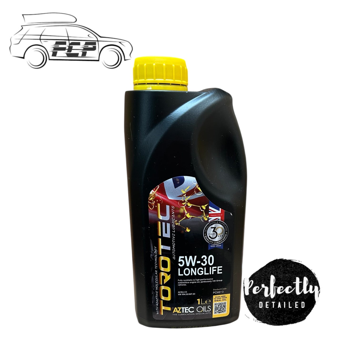 Aztec Oils Torotec 5W-30 LONGLIFE Fully Synthetic ACEA C3 1L