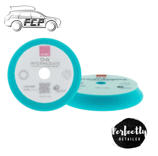 RUPES D-A 80x100mm Bigfoot INTERMEDIATE BLUE Foam Polishing Pad 9.DA100B