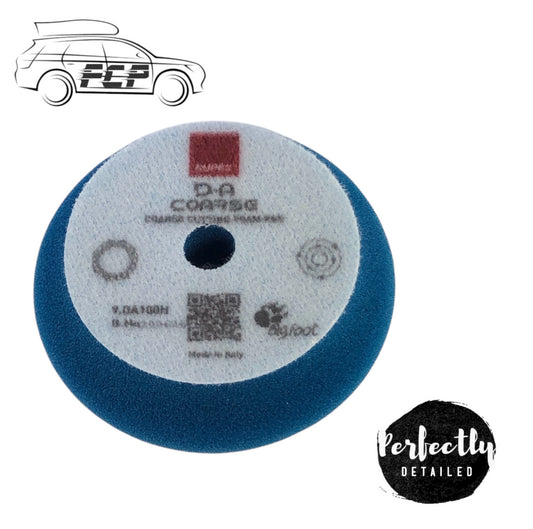 RUPES DA 80 x 100mm Bigfoot COARSE BLUE Compound Foam Polishing Pad 9.DA100H