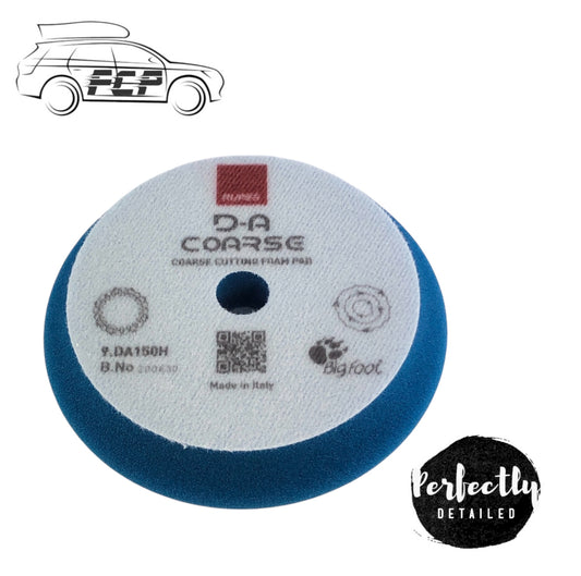 RUPES DA 130 x 150mm Bigfoot COARSE BLUE Compound Foam Polishing Pad 9.DA150H