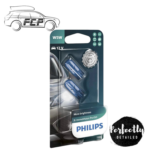 Philips X-tremeVision Pro150 Xtreme Vision Pro 150 Car Headlight Bulbs W5W Twin