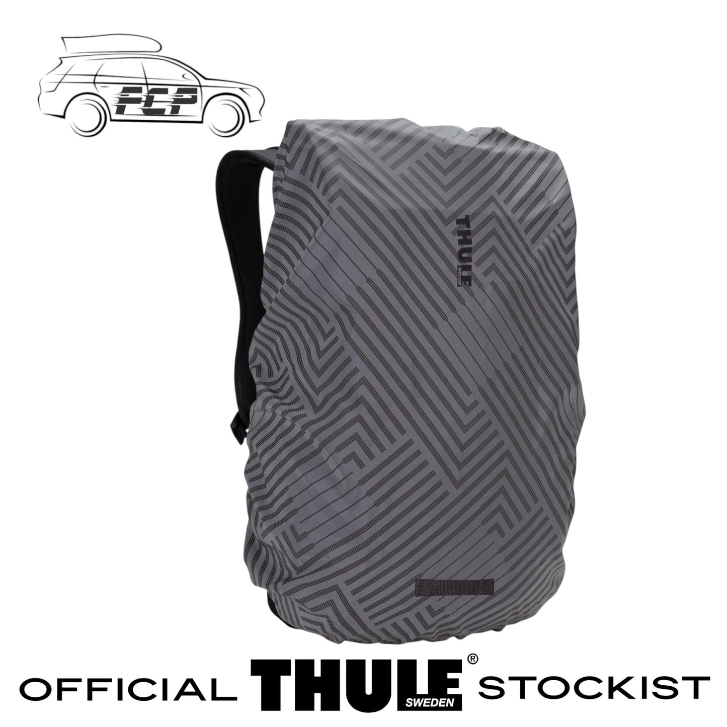 Thule Reflective Backpack Rain Cover Silver 3205409 NEW IN STOCK