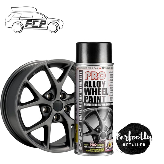 E-Tech Pro Alloy Wheel Paint Bavarian Dark Anthracite 400ml