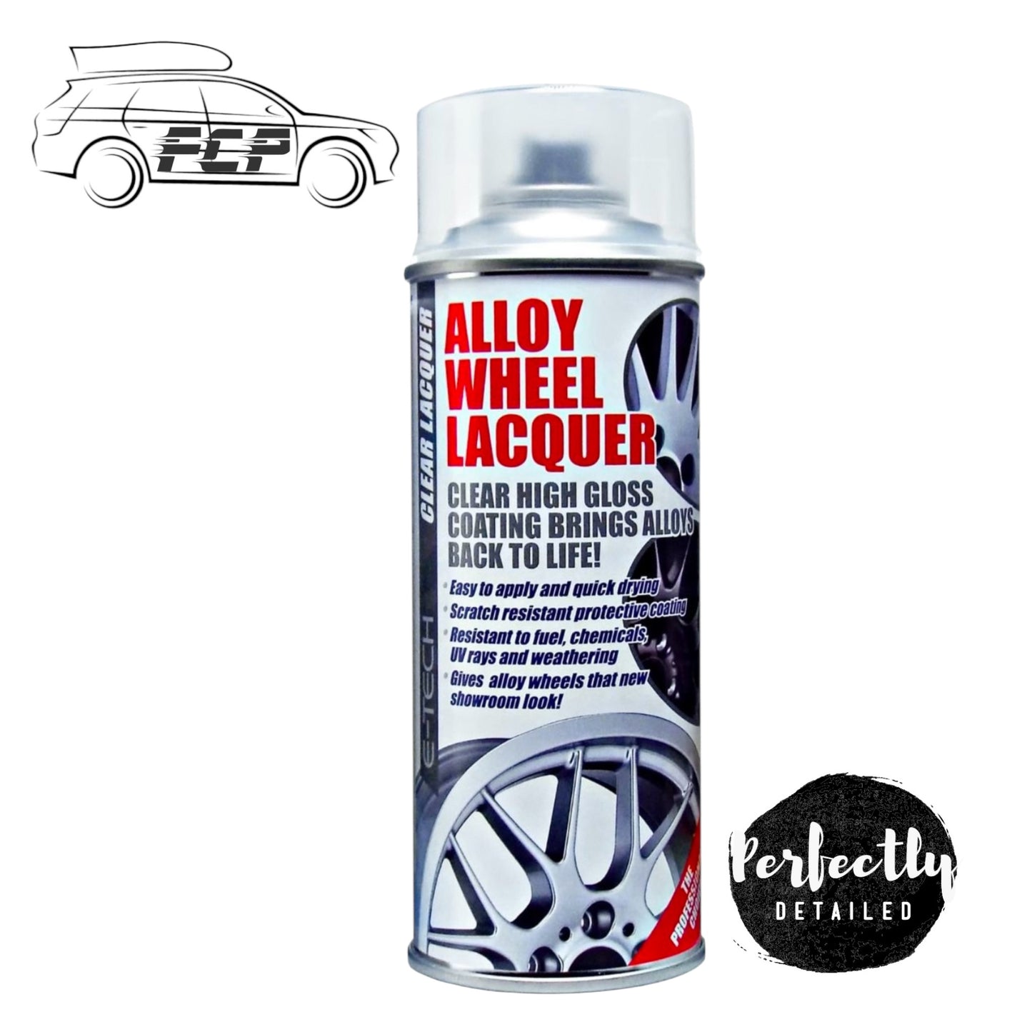 E-Tech Alloy Wheel Lacquer 400ml