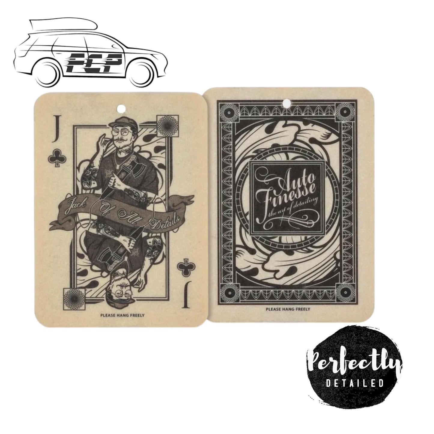 Auto Finesse Air Freshener Playing Card JACK