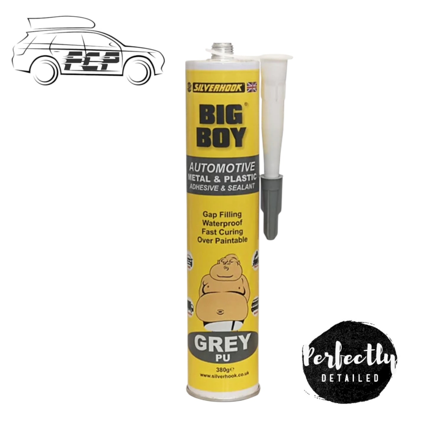 Big Boy Polyurethane Adhesive and Sealant GREY 380g