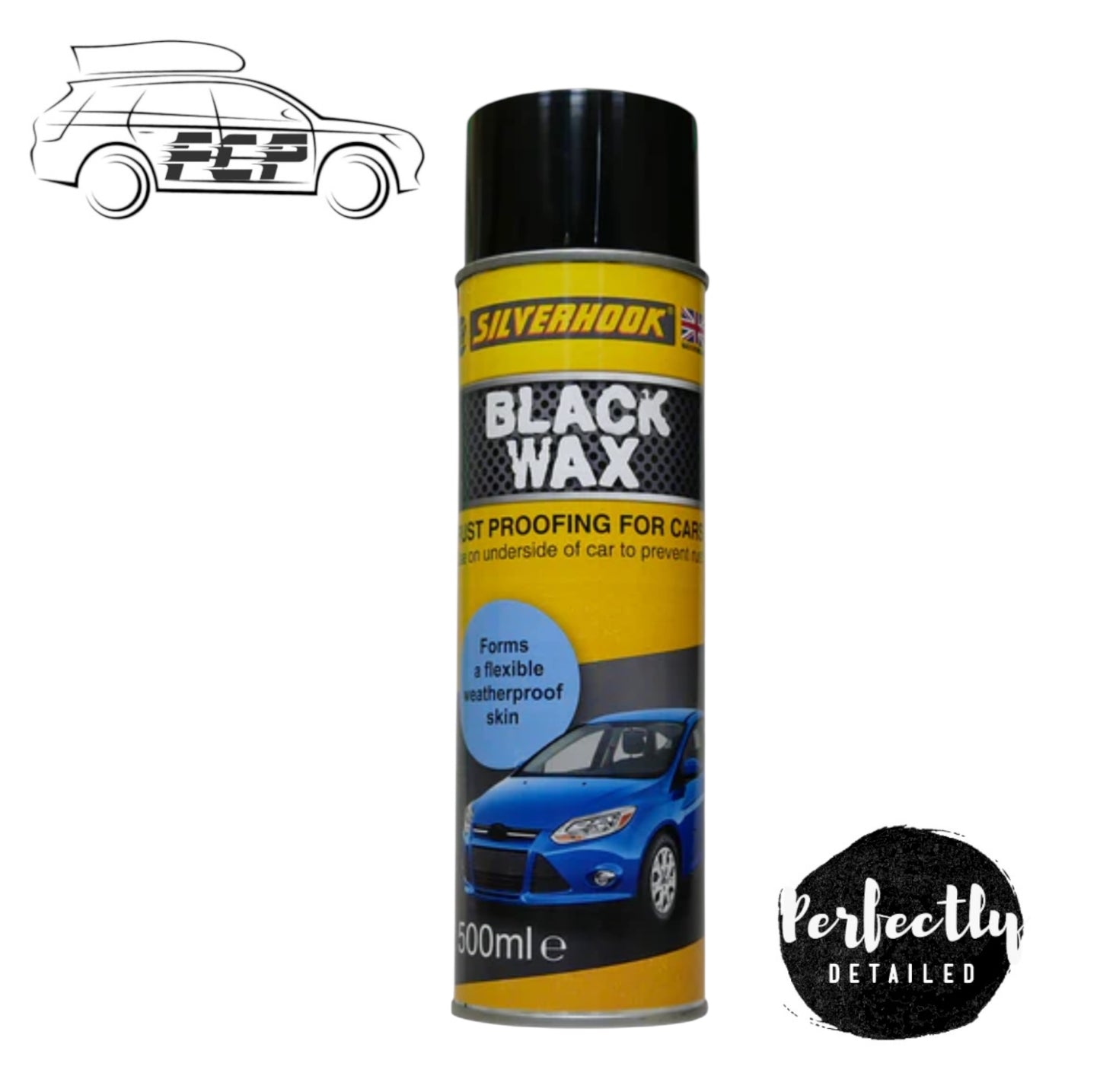 Silverhook Black Wax Coating 500ml