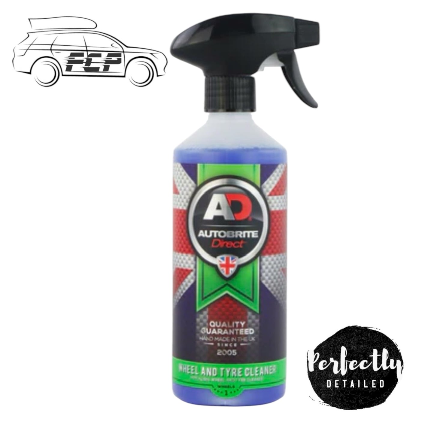 Autobrite Direct Wheel & Tyre Cleaner 500ml