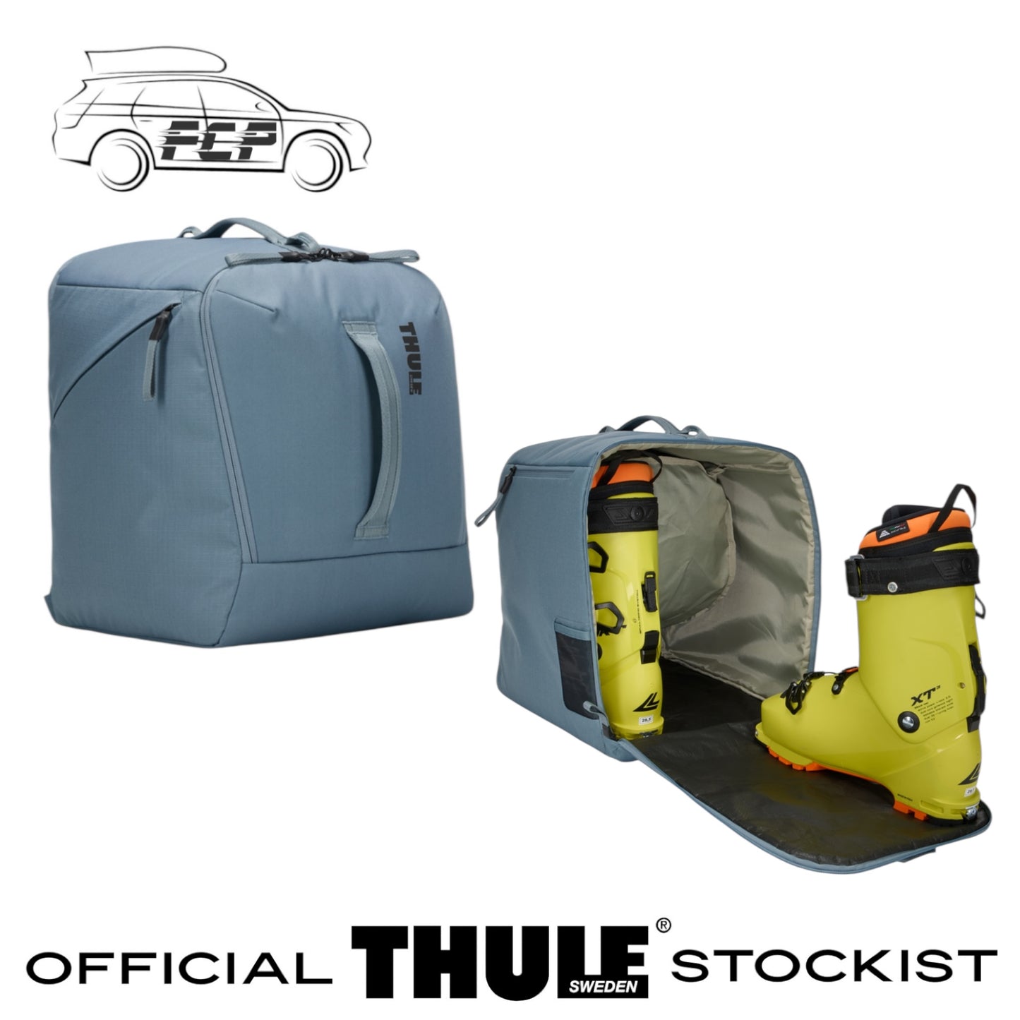 Thule RoundTrip Ski / Snowboard Boot Bag 35 Litre (Mid Blue) 3205323