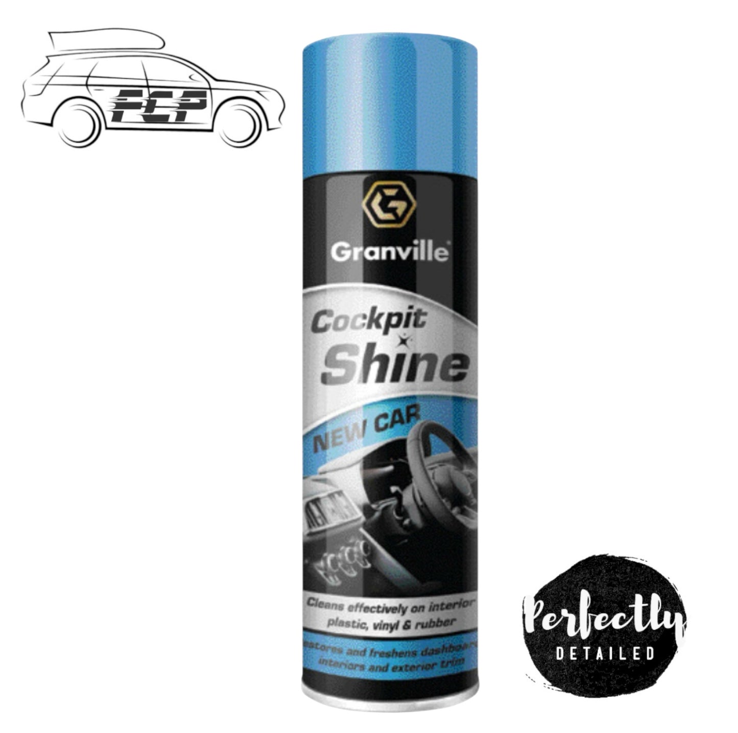 Granville Cockpit Shine New Car Scent 500ml