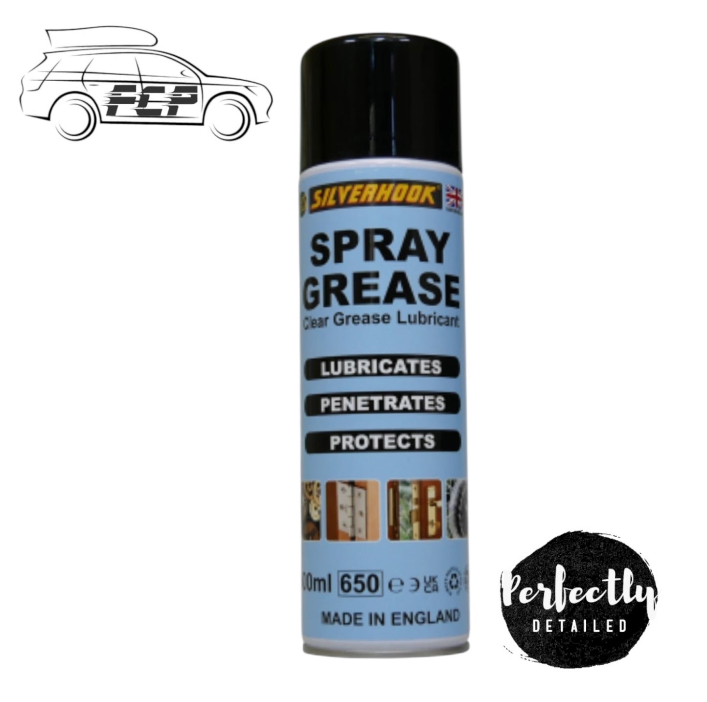 Silverhook Spray Grease Clear 500ml
