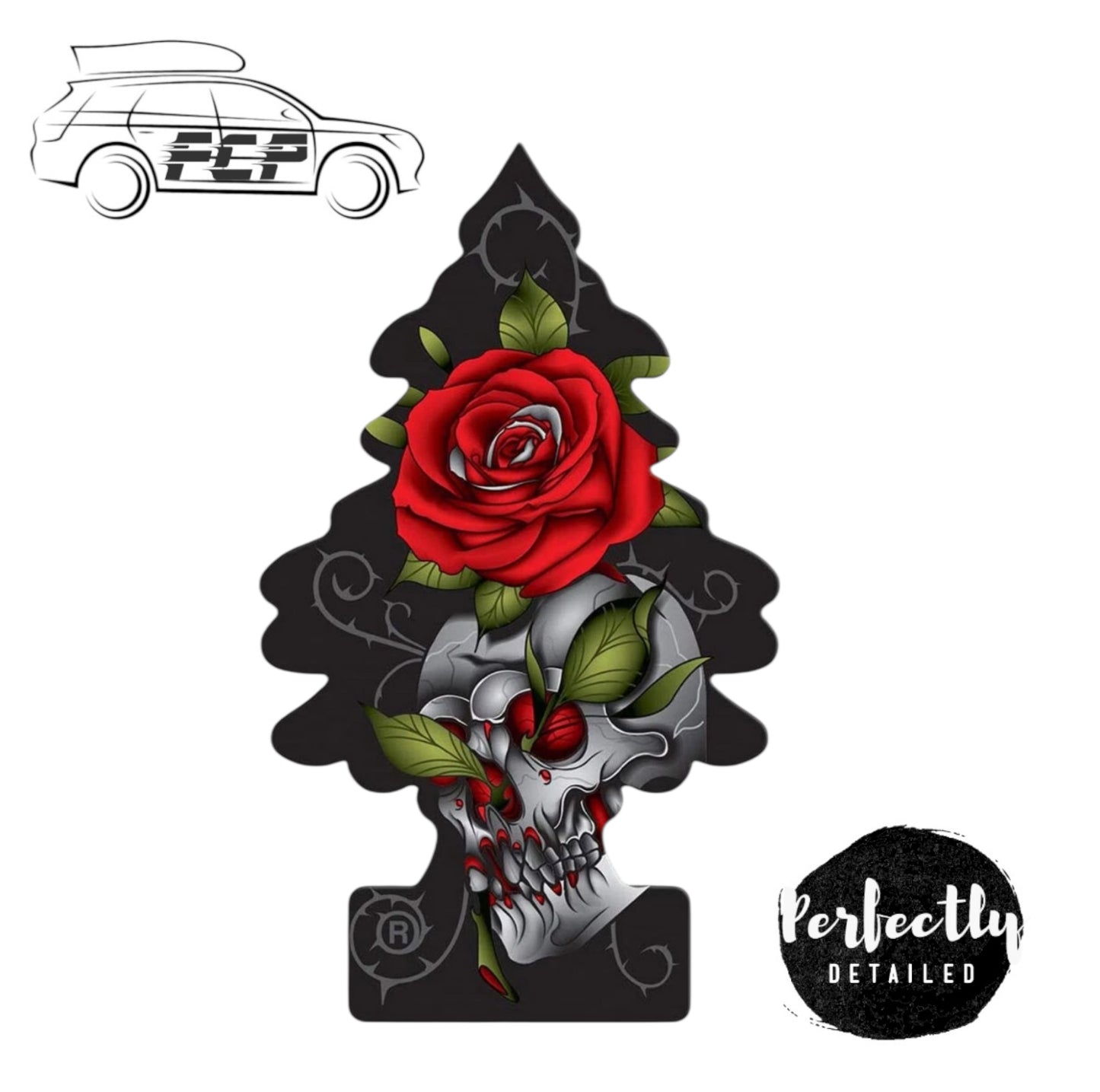 Little Trees Car Air Freshener ROSE THORN