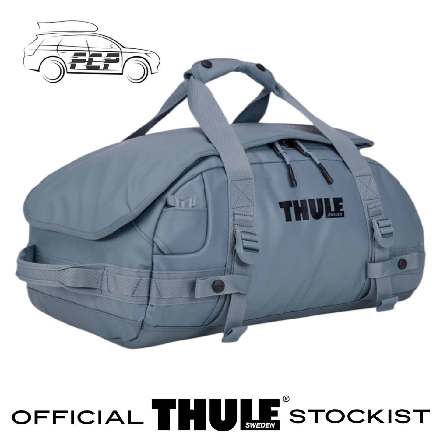 Thule Chasm 30L Duffel Bag Pond Grey 3205214 NEW IN STOCK