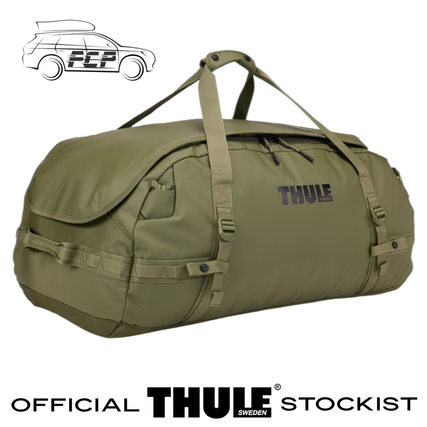Thule Chasm 90L Duffel Bag Olivine Green 3204998 NEW IN STOCK