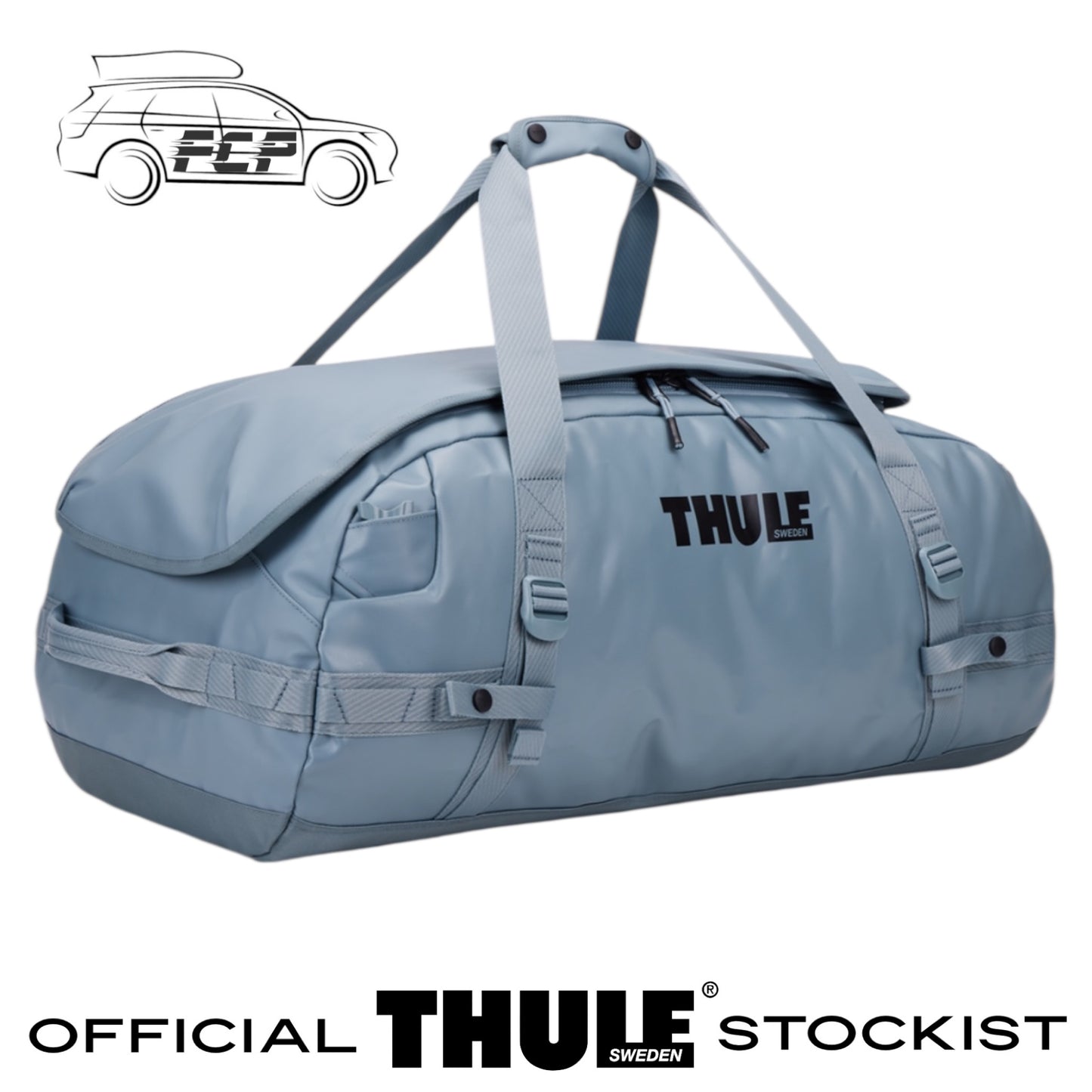 Thule Chasm 70L Duffel Pond Grey 3204996 NEW IN STOCK