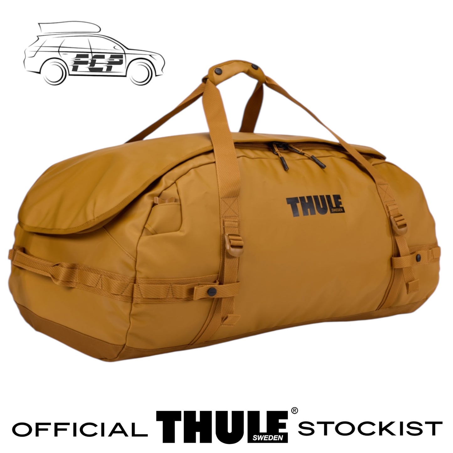 Thule Chasm 90L Duffel Bag Golden 3204999 NEW IN STOCK