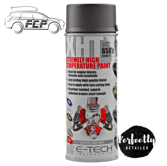 E-Tech XHT Xtremely High Temperature Paint GRAPHITE 400ml