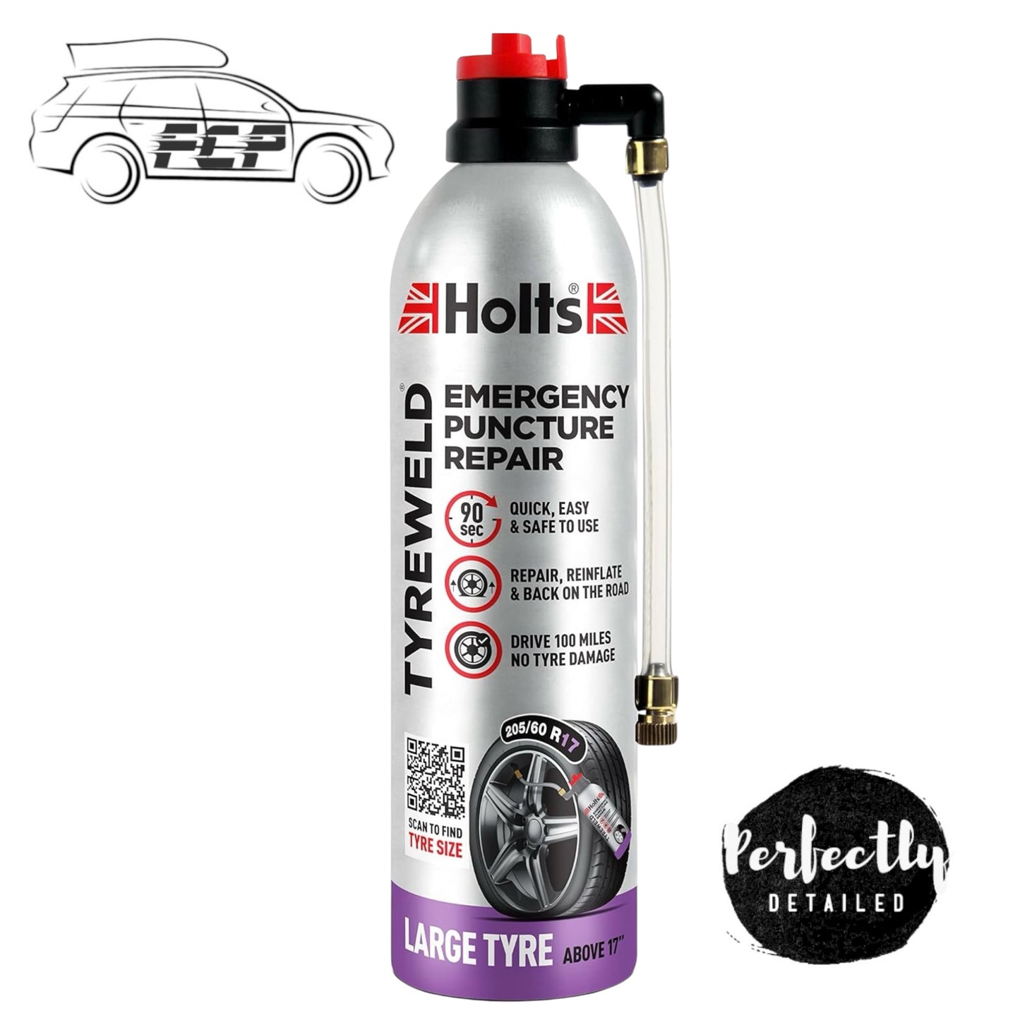 Holts Tyreweld Emergency Puncture Repair Large Tyre