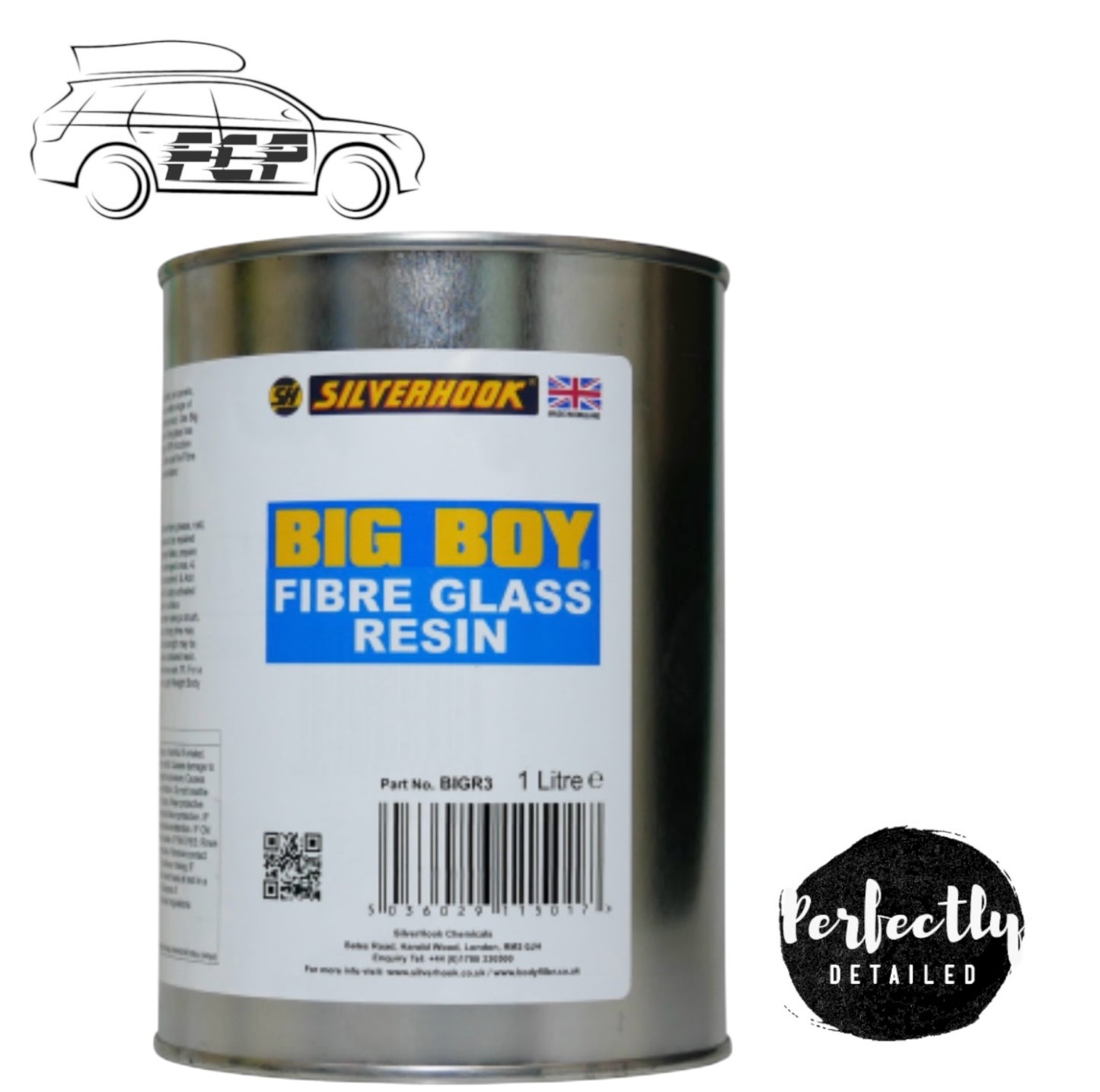 Big Boy Fibre Glass Resin 1L