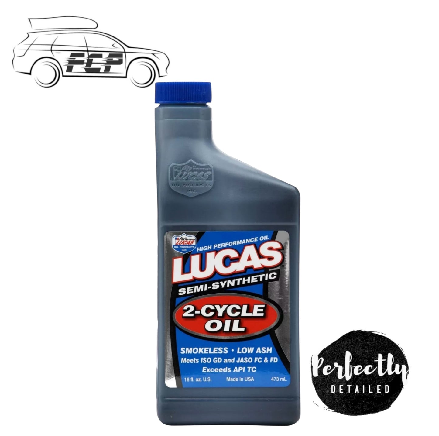 Lucas Oil Semi Synthetic 2 Cycle Oil 473ml