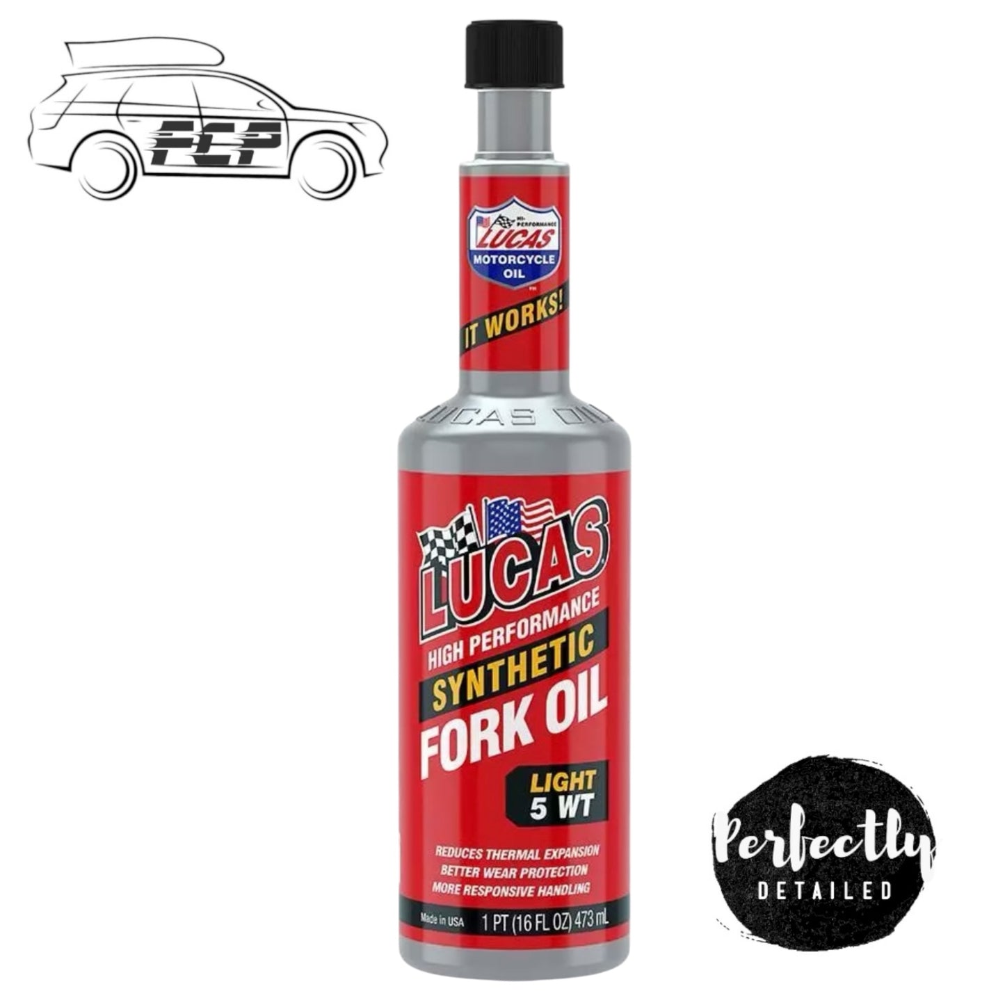 Lucas Oil High Performance Synthetic Fork Oil Light 5wt 473ml