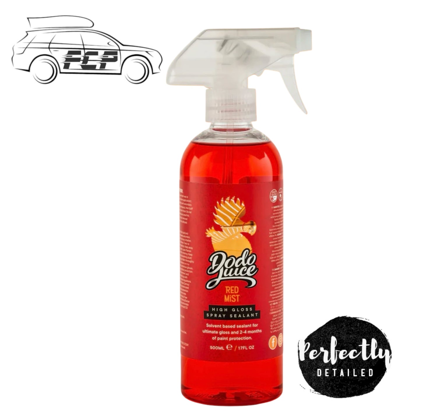 Dodo Juice Red Mist 500ml High Gloss Polymer Spray Sealant