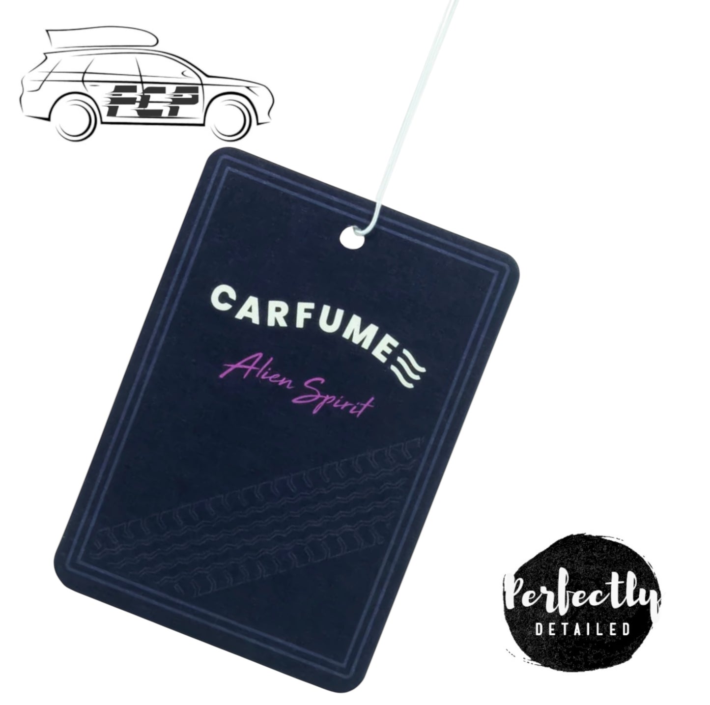 Carfume Car Air Freshener Hanging Card - Alien Scent