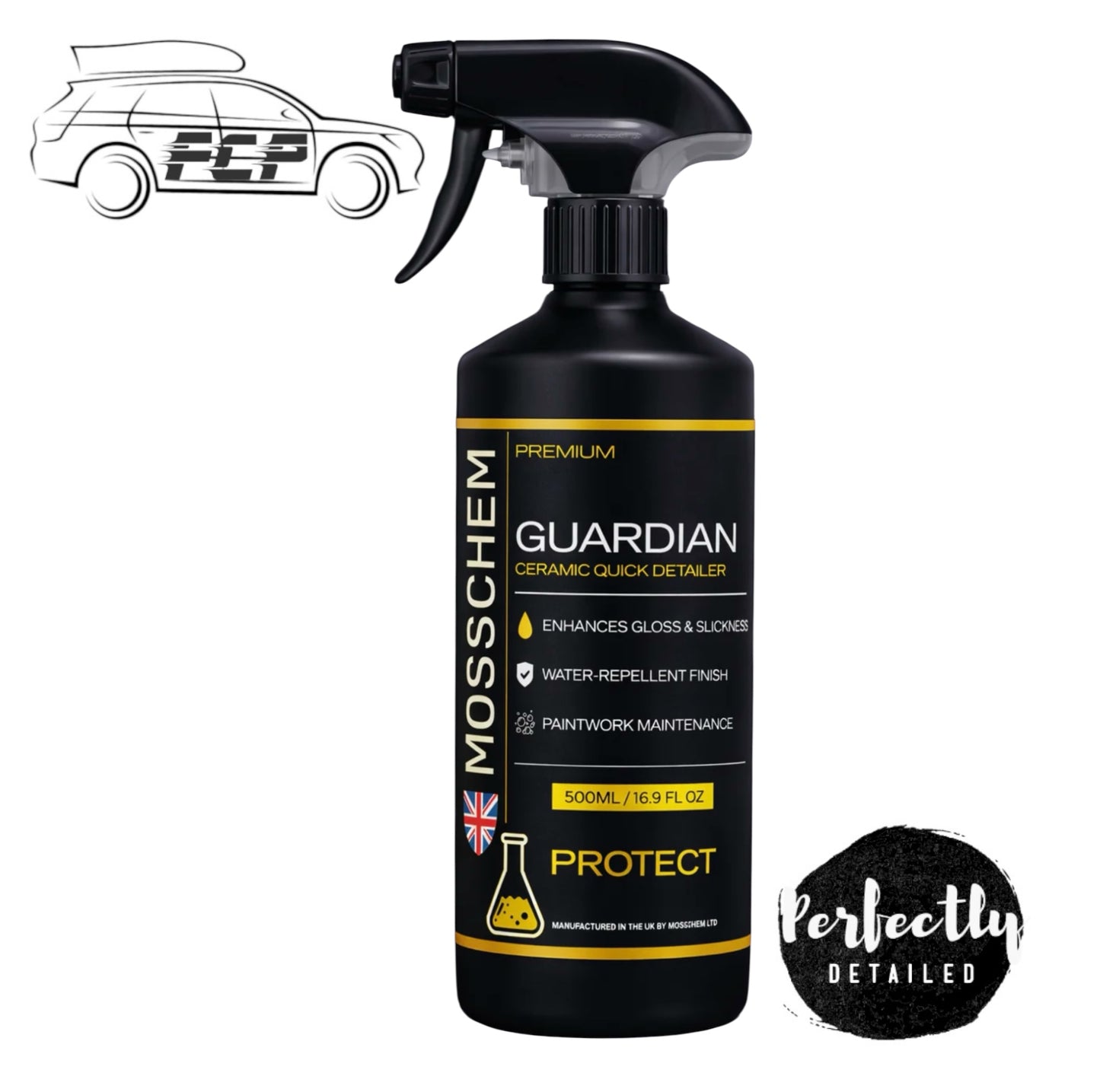 Mosschem Premium Guardian 500ml CERAMIC QUICK DETAILER