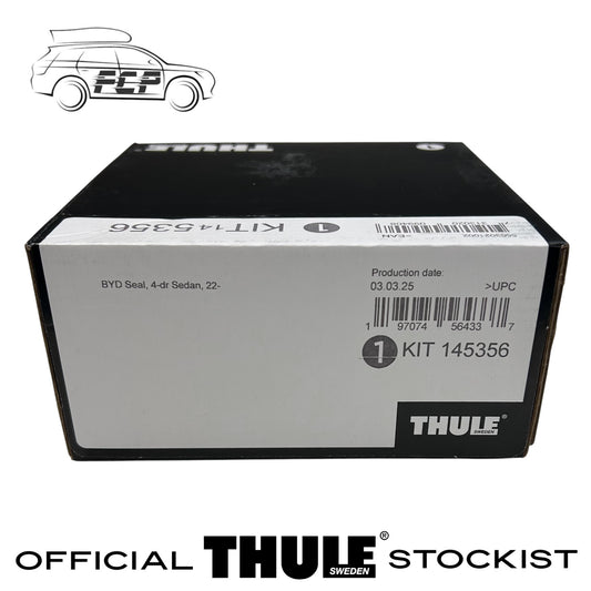 Thule Evo Flush Rail Fitting Kit 145356 Fits BYD Seal, 4-Dr Saloon, 22 Onwards