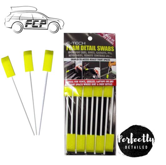 E-Tech Detail Cleaning Swabs 10pk