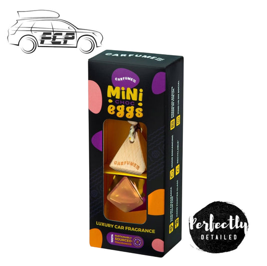 Carfume Car Air Freshener MINI CHOC EGGS Ltd Edition