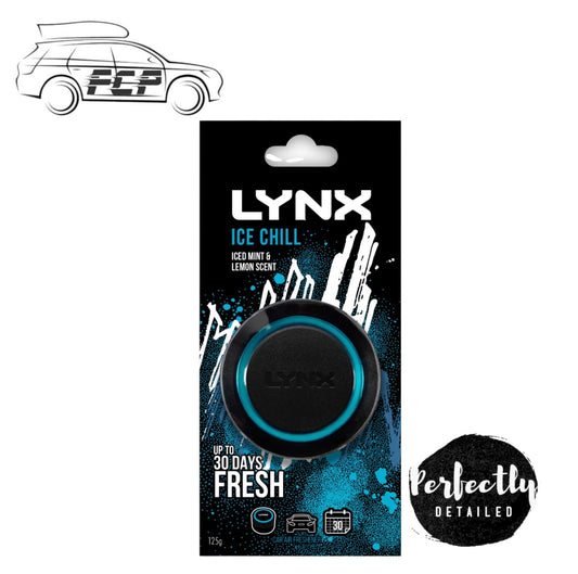 Lynx ICE CHILL Gel Can Car Air Freshener Fragrance Scent