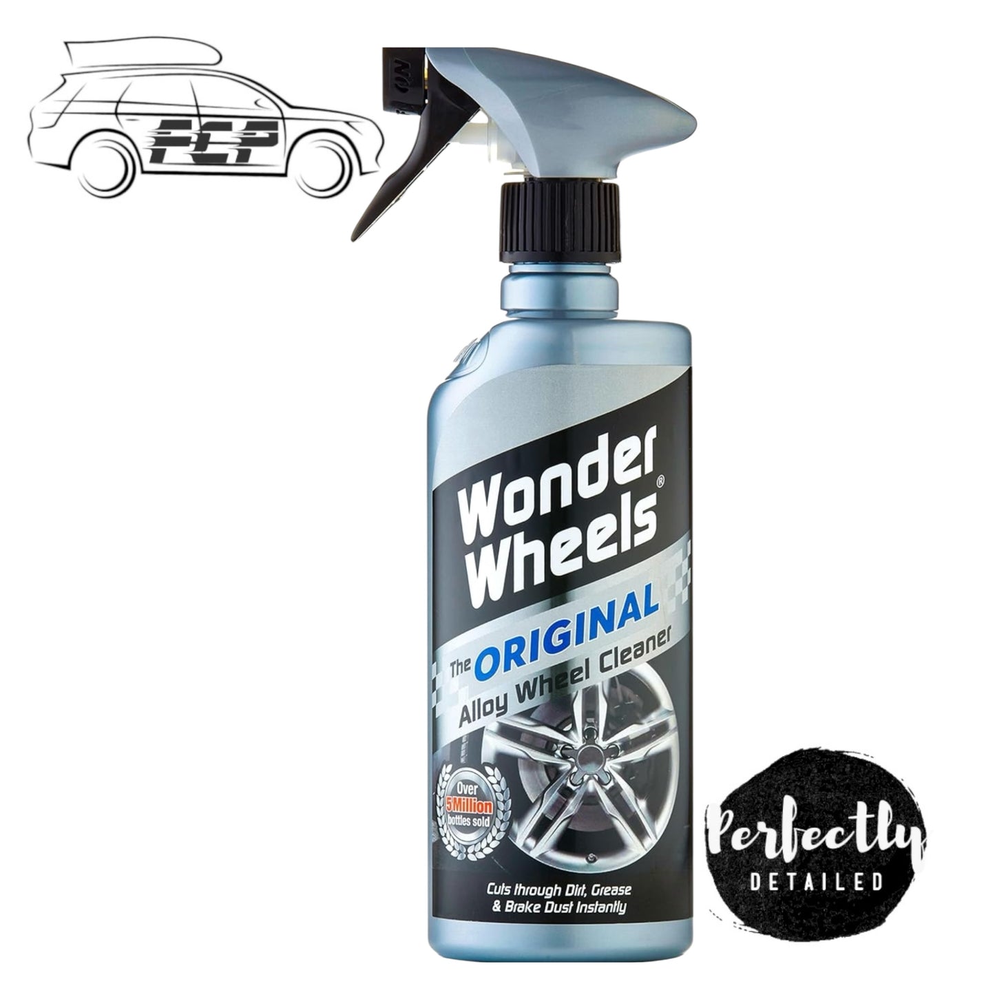 Wonder Wheels The Original Alloy Wheel Cleaner 600ml