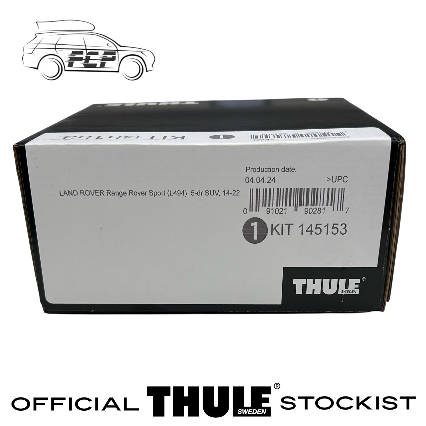 Thule Evo Flush Rail Fitting Kit 145153 Landrover Range Rover Sport 5-Dr SUV 14-
