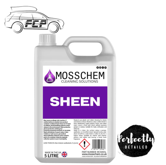 Mosschem Sheen Interior Satin Dashboard & Plastic Dressing 5L