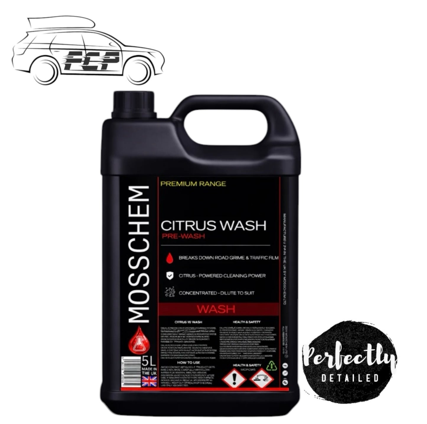 Mosschem Premium Citrus Wash 5L