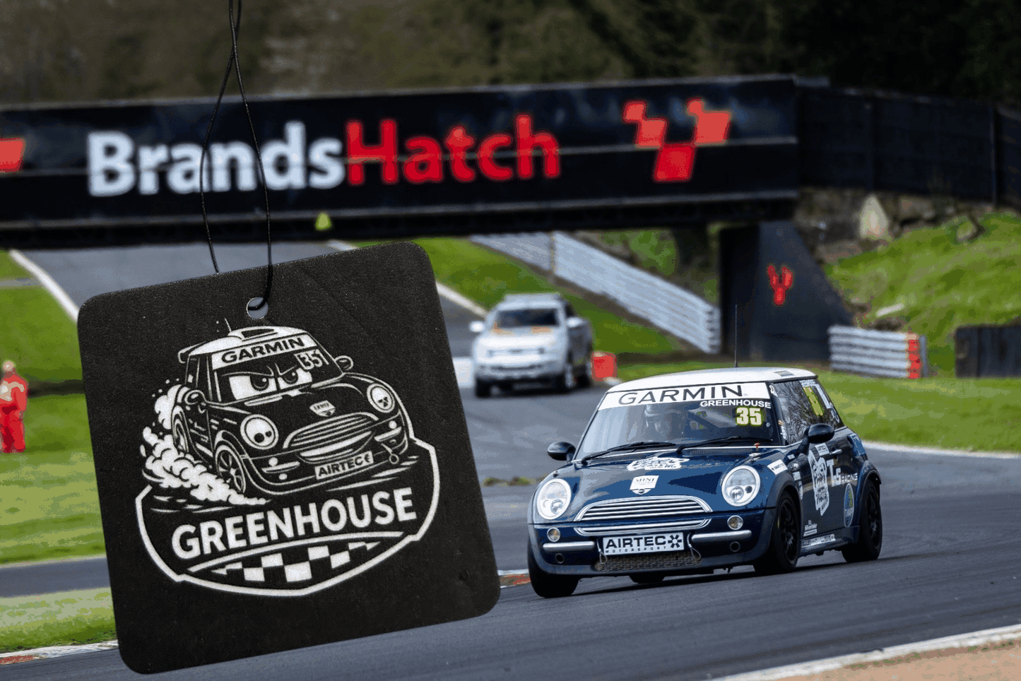 Anthony Greenhouse Black Ice Hanging Air Freshener