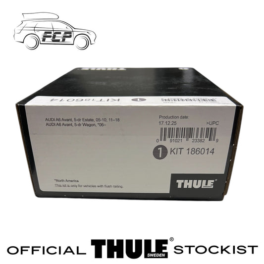 Thule Evo Flush Rail Fitting Kit 186014 Fits Audi A6 Avant, 5-Dr 05 Onwards