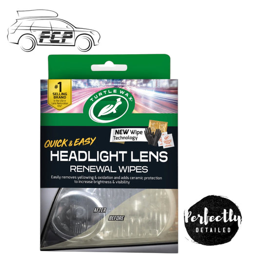 Turtle Wax Headlight Lens Renewal Wipes