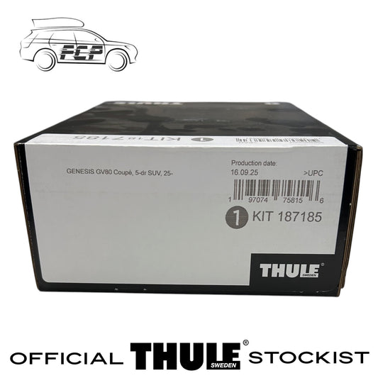 Thule Integrated Fixed Points Kit 187185 Fits Genesis GV80 Coupe 5-Dr SUV, 25 On