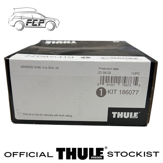 Thule Evo Flush Rail Fitting Kit 186077 Fits Genesis GV80, 5-Dr SUV, 20 Onwards
