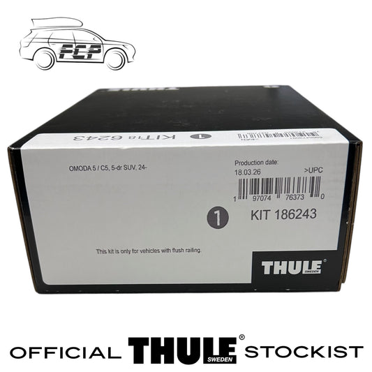 Thule Evo Flush Rail Fitting Kit 186243 Fits Omoda 5 / C5, 5-Dr SUV, 24 Onwards