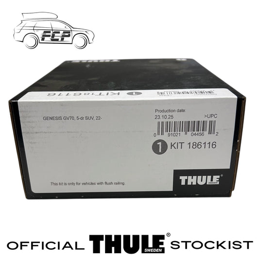 Thule Evo Flush Rail Fitting Kit 186116 Fits Genesis GV70, 5-Dr SUV, 22 Onwards