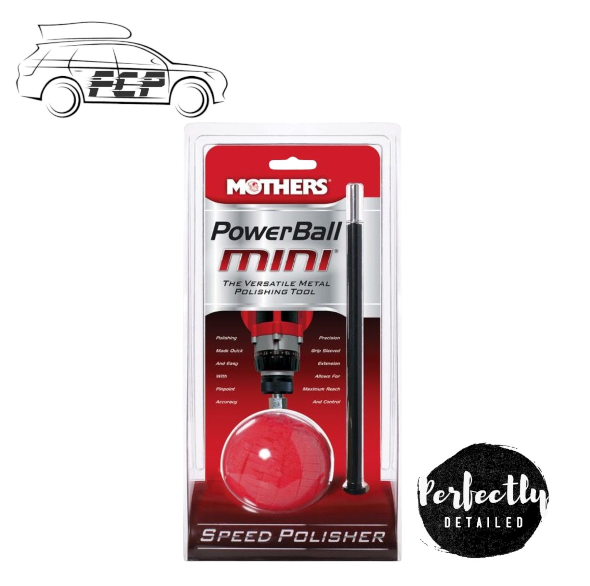 Mothers Powerball Mini METAL POLISHING Tool – FastCarPartsOnline